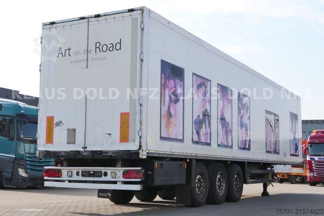 Semiremorcă carosată SCHMITZ CARGOBULL SKO 24 Koffer Doppelstock Scheibenbremsen