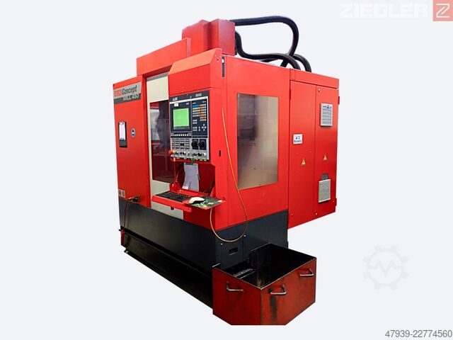 Fresadora CNC de 3 ejes EMCO Concept Mill CM 450