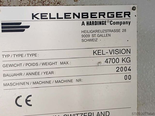 Rectificadora cilíndrica universal CNC Kellenberger KEL-VISION
