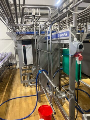 Επεξεργασία γάλακτος UHT ασεπτική TETRA THERM ASEPTIC FLEX 10 UHT MILK STERILIZATION UNIT WITH TETRA ALEX 30