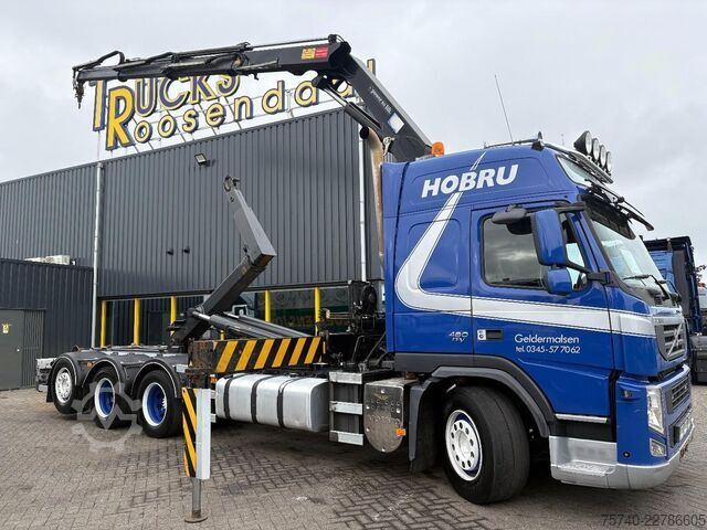 Camión grúa Volvo FM 460 EEV + HMF 2200-- 3X EXT. + REMOTE + HAAK...