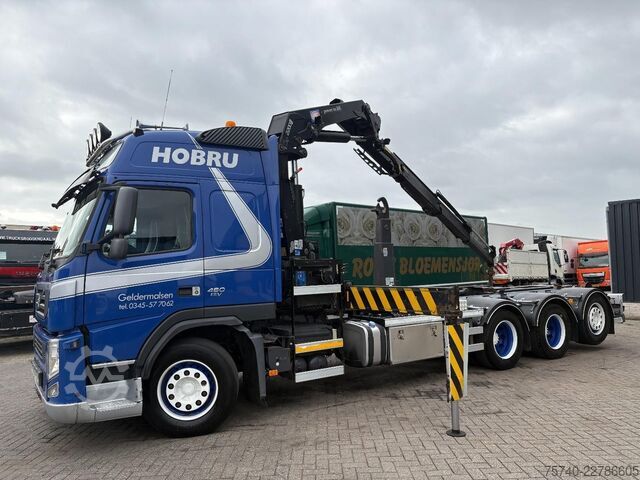 Camión grúa Volvo FM 460 EEV + HMF 2200-- 3X EXT. + REMOTE + HAAK...