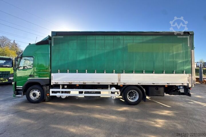 Plattewagen met zeil VOLVO FM-330 4x2 LBW