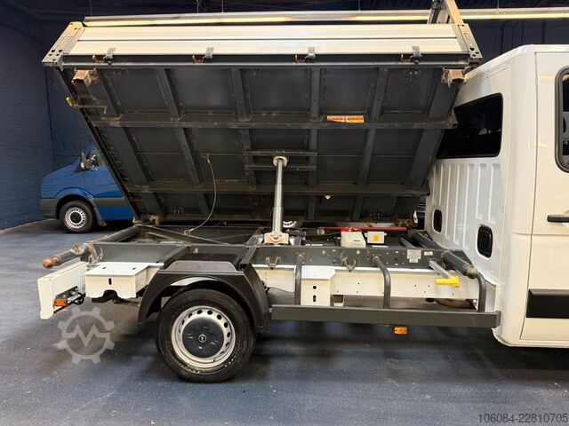 Tipvogn varebil OPEL Movano DoKa MAXI 3 Seiten Kipper Klima AHK
