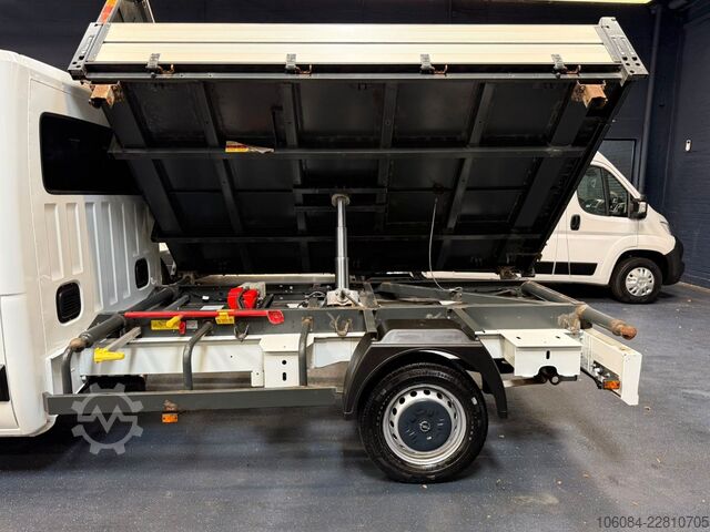 Tipvogn varebil OPEL Movano DoKa MAXI 3 Seiten Kipper Klima AHK