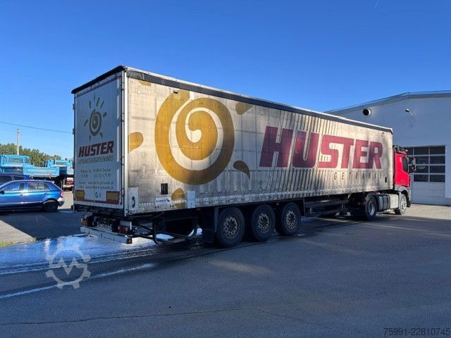 Drikkevogn hængertrailer SCHMITZ CARGOBULL Getränkeauflieger Ladungssicherungszertifikat