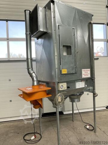 Filtersystem, udsugningssystem, udsugningssystem til ren luft, udsugningsfilter til træflis, støvuds SCHUKO STA + S 140 / 0 / S1