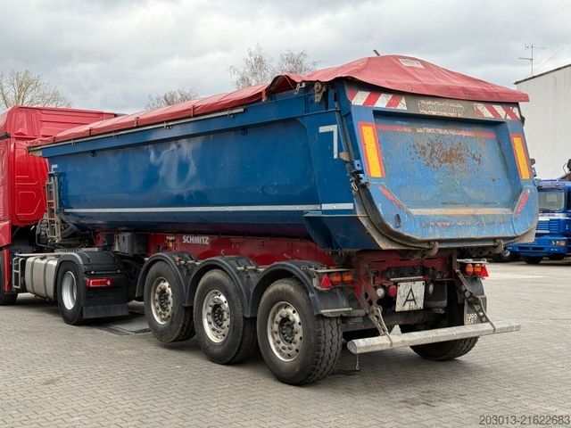 Kippers oplegger SCHMITZ CARGOBULL Cargobull Kippauflieger 3 ACHS elek. Plane