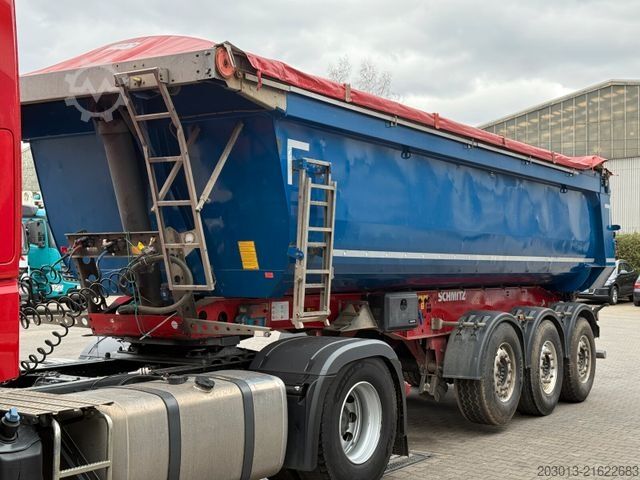 Kippers oplegger SCHMITZ CARGOBULL Cargobull Kippauflieger 3 ACHS elek. Plane