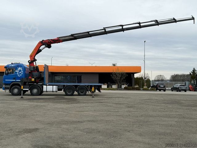 Truck mounted crane SCANIA G450 8x4 Pritsche mit Kran Palfinger PK76002 EH