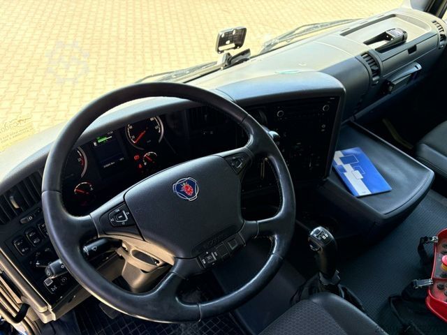 Grúa montada en camión SCANIA G450 8x4 Pritsche mit Kran Palfinger PK76002 EH