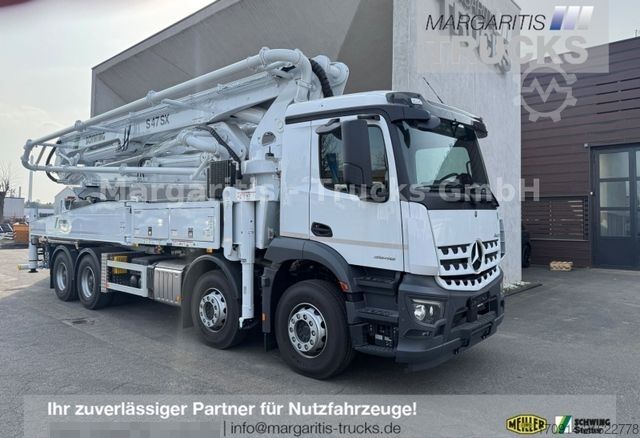 Betonpompwagen MERCEDES-BENZ Arocs3546B 8x4 E6 GSR Schwing S47SXIII Easy-Flex