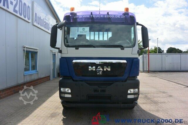 Ciężarówka z płaską platformą MAN TGS 35.400 8x4 Effer 250 6S Höhe 23,5m NL:16,3T