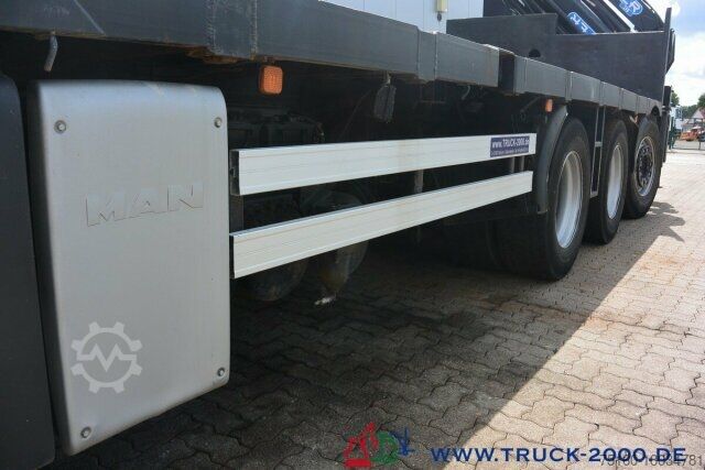 Vrachtauto met open laadbak MAN TGS 35.400 8x4 Effer 250 6S Höhe 23,5m NL:16,3T