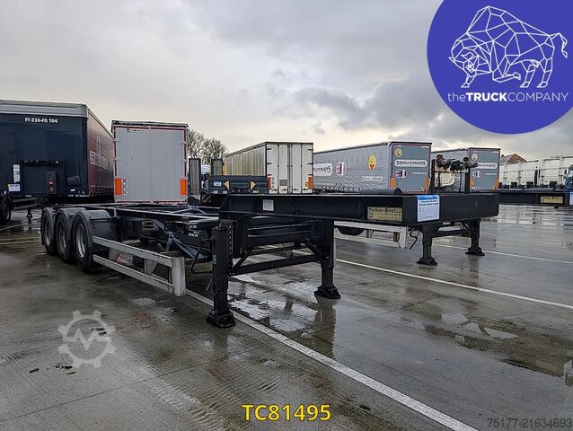 Container transportation Turbos Hoet Tank chassis Gooseneck