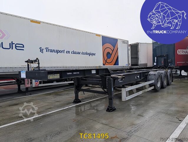 Container transportation Turbos Hoet Tank chassis Gooseneck