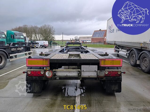 Container transportation Turbos Hoet Tank chassis Gooseneck