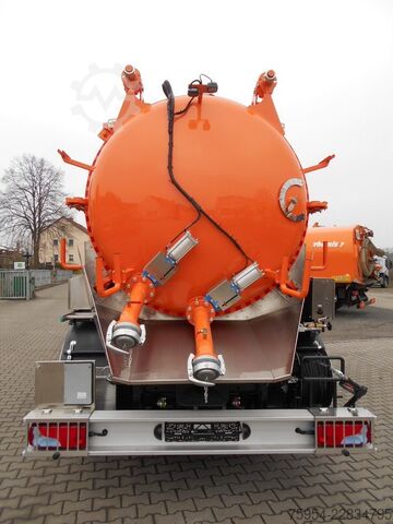 Vákuumtartályos teherautó MAN TGM 18.320 4x2 BL / Faros 11/1 piston