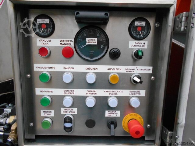Vákuumtartályos teherautó MAN TGM 18.320 4x2 BL / Faros 11/1 piston
