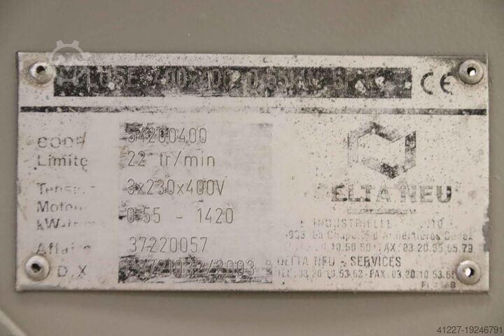 Roterande ventil Elta Neu 6-flügelig