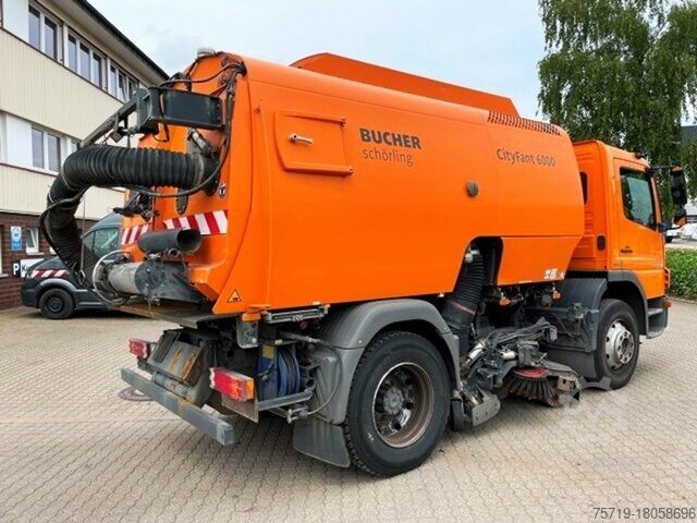 Speciale doeleinden vrachtwagen Mercedes-Benz 1518 Atego Bucher Schörling Cityfant 6000