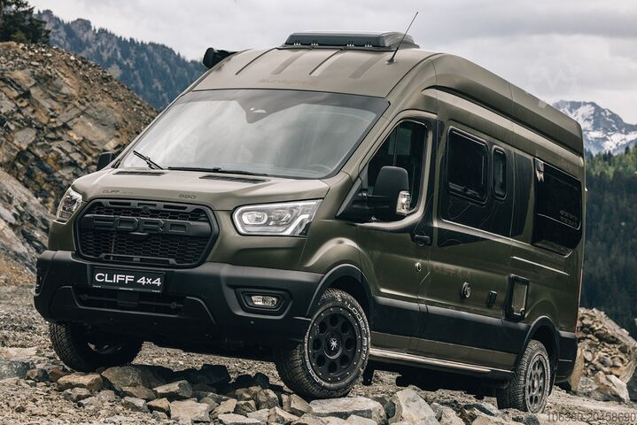 SUNLIGHT CLIFF 4X4 GREENTREK MINI VAN WC-vel, új SUNLIGHT CLIFF 4X4 Greentrek