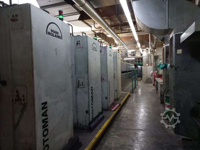 Akzidenzdrukpers manroland Rotoman 70