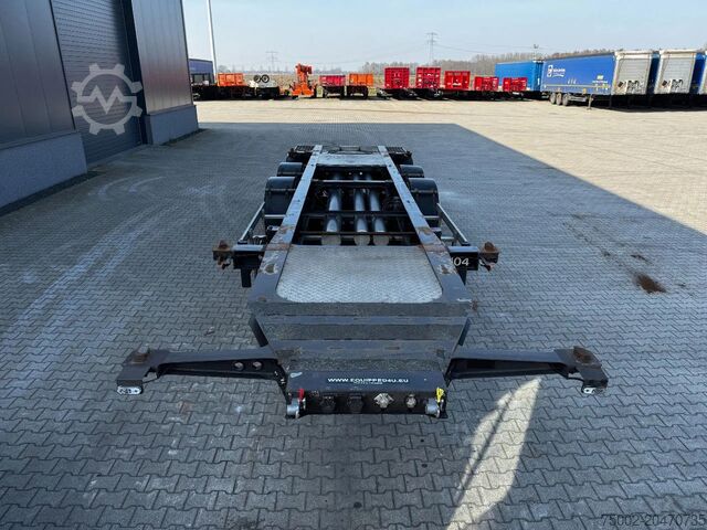 Containervervoer Burg 20FT/3-axles, SAF INTRADISC, ADR (EXII, EXII, F...
