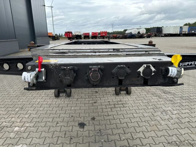 Containervervoer Burg 20FT (SWAP) / 3-axles, 3.400kg, SAF INTRADISC, ...