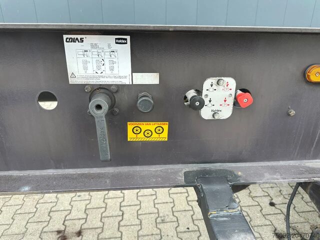 Containervervoer Burg 20FT (SWAP) / 3-axles, 3.400kg, SAF INTRADISC, ...