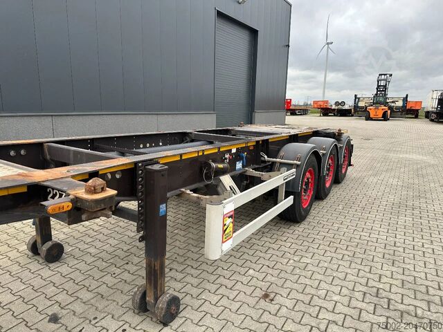 Containervervoer Burg 25X 20FT ADR (EX/II, EX/III, FL, AT) Chassis, E...