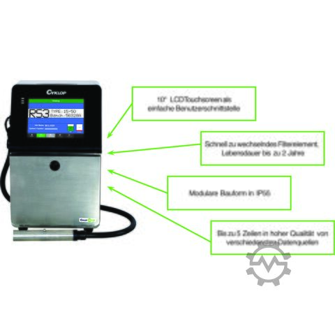 Serie CM Continuous Inkjet – Tintenstrahldrucker CM Series