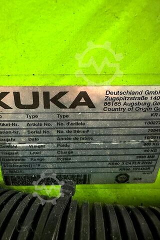 Robot industriale KUKA KR 60-3