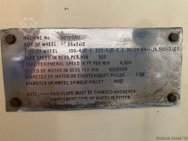 Roll Grinder Churchill Roll Grinder