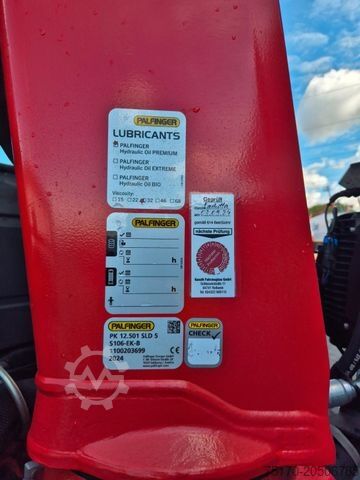 Trójstronna wywrotka IVECO AD200X46/P HR OFF Palfinger PK 12.501 Funk AHK