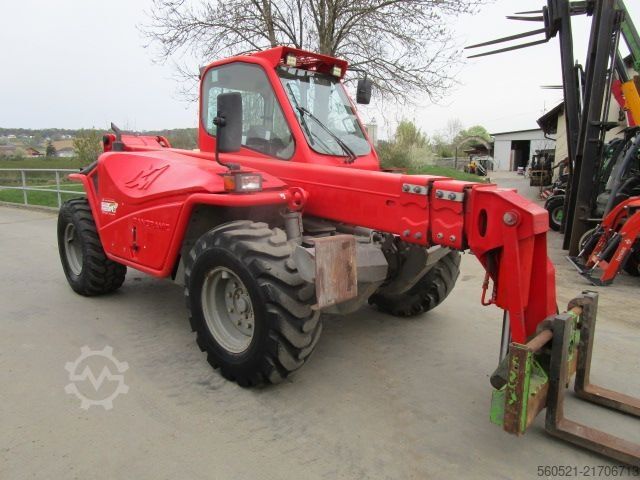 Telehandler / Telescope Forklift Merlo P38.13 nellwechsler + Palettengabel