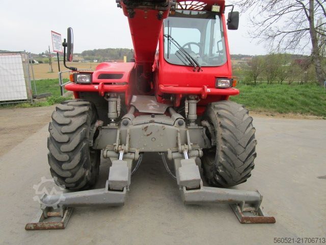 Telehandler / Telescope Forklift Merlo P38.13 nellwechsler + Palettengabel