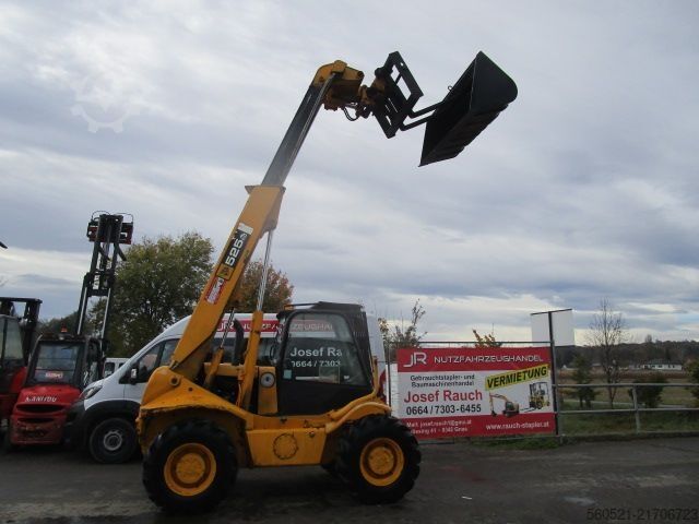 Telehandler / Telescope Forklift JCB 525-50 (2,5 Ton.-5m) mit Palettengabel