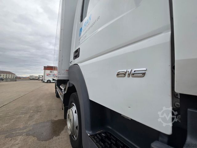 Refrigerator body van MERCEDES-BENZ ATEGO 816 * CARRIER SUPRA 850 * KLIMA *  TEMP