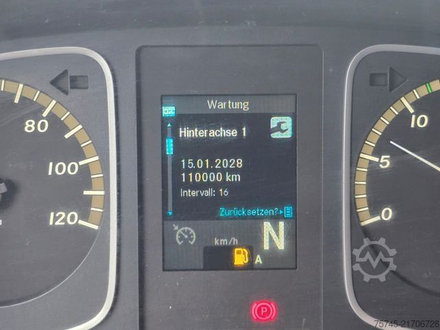 Refrigerator body van MERCEDES-BENZ ATEGO 816 * CARRIER SUPRA 850 * KLIMA *  TEMP