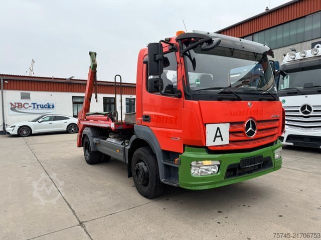 Skip truck MERCEDES-BENZ ATEGO 1530 * MEILLER-KIPPER 10 TON * KLIMA *FUNK