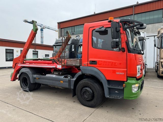 Skip truck MERCEDES-BENZ ATEGO 1530 * MEILLER-KIPPER 10 TON * KLIMA *FUNK