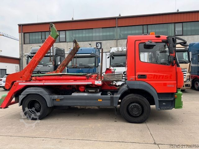 Skip truck MERCEDES-BENZ ATEGO 1530 * MEILLER-KIPPER 10 TON * KLIMA *FUNK