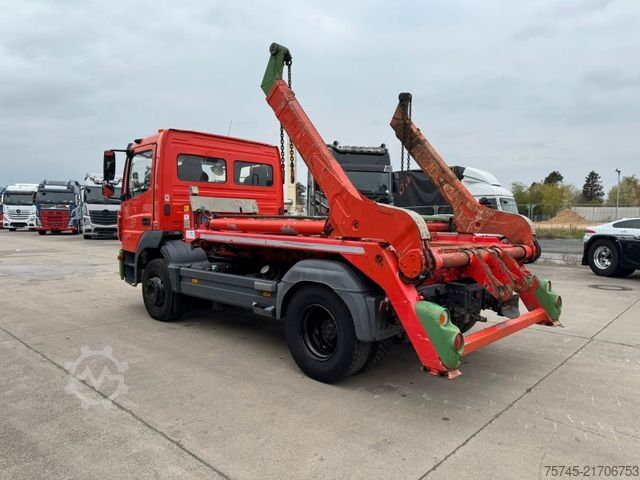 Skip truck MERCEDES-BENZ ATEGO 1530 * MEILLER-KIPPER 10 TON * KLIMA *FUNK