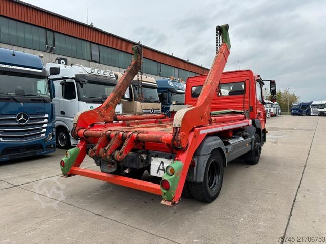 Skip truck MERCEDES-BENZ ATEGO 1530 * MEILLER-KIPPER 10 TON * KLIMA *FUNK