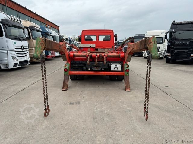 Skip truck MERCEDES-BENZ ATEGO 1530 * MEILLER-KIPPER 10 TON * KLIMA *FUNK