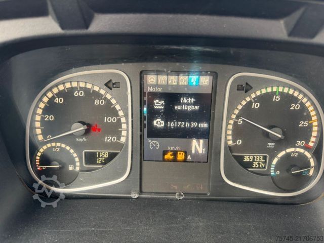 Skip truck MERCEDES-BENZ ATEGO 1530 * MEILLER-KIPPER 10 TON * KLIMA *FUNK