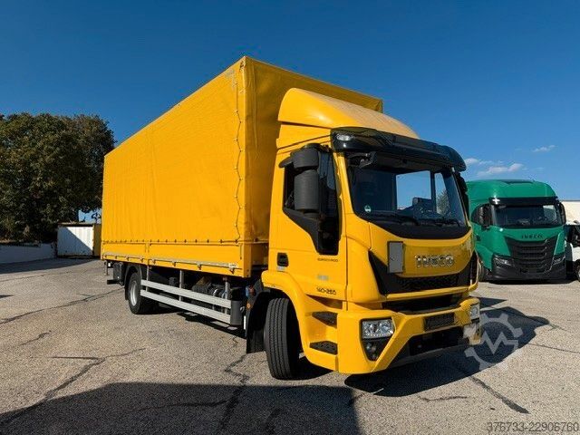 Φορτηγό πλατφόρμα με μουσαμά IVECO ML140E25/P ¤6E Klima Standheizung Top Zustand