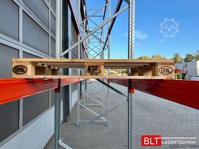 Tung hylla ca. 14 lfm. Palettenregale H: 650cm Fachlast: 3000 kg , 60 Palettenplätze