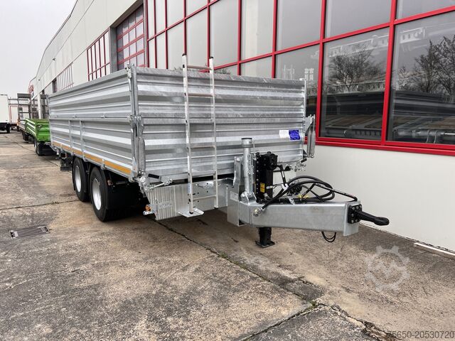Kippanhänger Möslein TTD 19 AB  19 t Tandem 3 Seiten Kipper TiefladerAufsatzbordwänden-- Neufahrzeug --